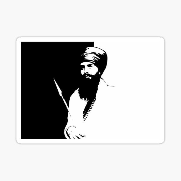 Sikh Punjabi Religious Wooden Text Cut Out Sant Sipahi Sant Jarnail Singh  Bhindranwale Car Hanging Car Accessories for Car Decor Gift Color Brown